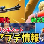 チャージショットガン強化！新アプデのまとめ情報！【フォートナイト/Fortnite】