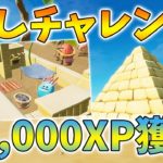 【フォートナイト】隠しチャレンジクリアで25,000XPを獲得できるよ！コーラルバディにストーンクラフトを教えた【経験値】