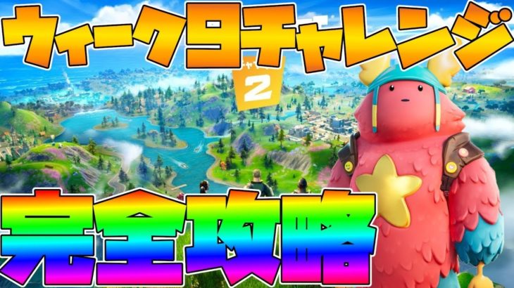 ウィーク9チャレンジ最速攻略配信【Fortnite/フォートナイト】【初見】