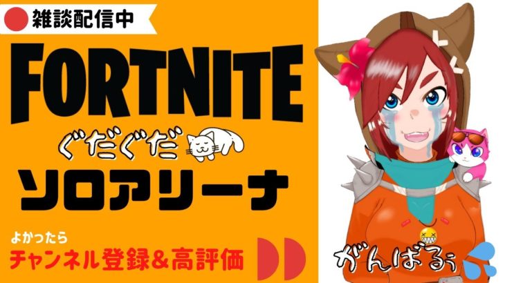 🐾フォートナイト【雑談】ソロアリーナちょこっと✨in沖縄🌺