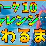 ウィーク10チャレンジ終わるまで！アップステイトニューヨーク,ハートレイク【レベル上げ】【シーズン4】【フォートナイト】