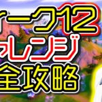 【シーズン4】ウィーク12 チャレンジ完全攻略「エクストラバガンザウィーク２」「オーバータイムチャレンジ」「場所 解説」「フォートナイト」