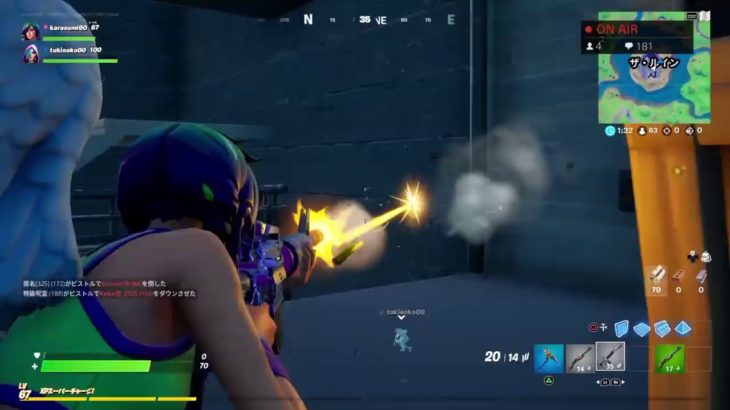 [FORTNITE]つきちゃとのーんびりフォートナイト(デュオ)　17日目