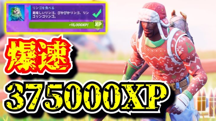 【爆速レベル上げ】パンチカード攻略で375000XPを効率良くゲットする方法「ぴかぴかリンゴ」「フォートナイト」「シーズン5」