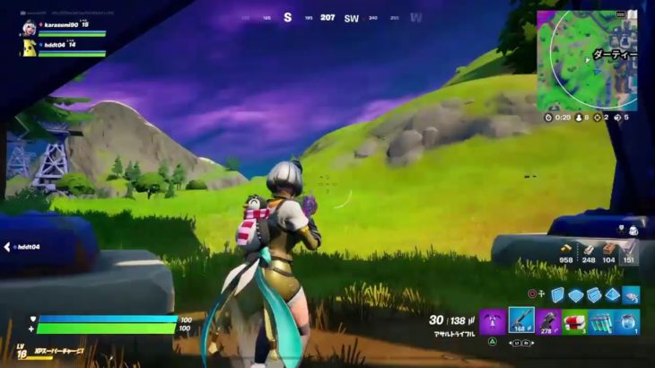 【FORTNITE】ぐーと楽しくフォートナイト(デュオ)　２８日目