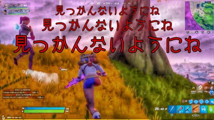 【フォートナイト/Fortnite】雑談diary #14(デュオ)「見つかんないようにね見つかんないようにね見つかんないようにね」