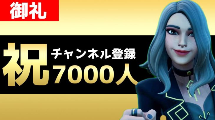 【7000人記念】フォートナイト初心者向け！ソロやりながら今更聞けない、聞きにくい質問お受けします！！【フォートナイト/Fortnite】