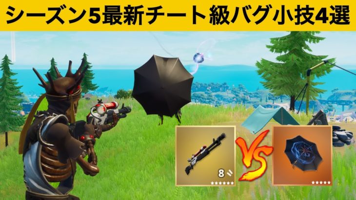 あのチート武器達の入手方法知ってますか？？シーズン５最強バグ小技裏技集！【FORTNITE/フォートナイト】