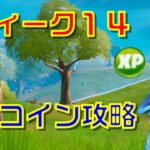 【フォートナイト】ウィーク14XPコイン攻略