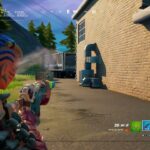 Fortnite_フォートナイト　ウィーク2クエスト攻略　レイジーレイク・リテイルローで文字のサンプルを入手する