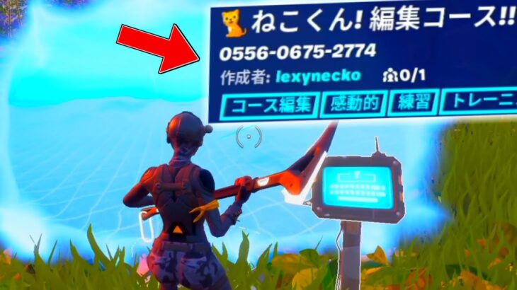 ついに「編集マップ」を作ってしまった…【フォートナイト/Fortnite】