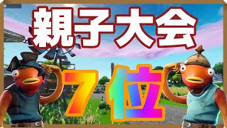 【フォートナイト】デュオ親子大会７位　highlight