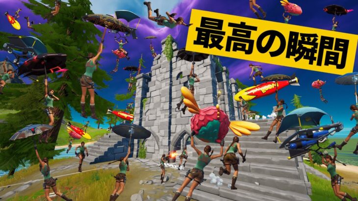 【最高の瞬間40選】こんなに同じ顔が大量発生する奇跡はもう２度とないだろう…‼神業面白プレイ集！【Fortnite/フォートナイト】