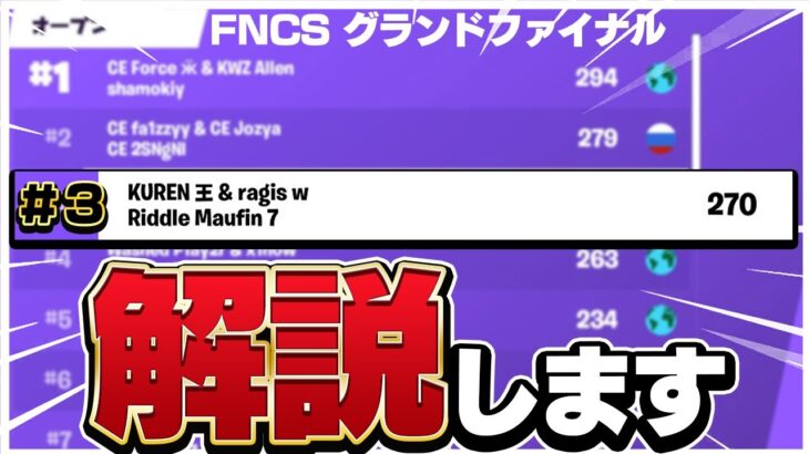 約150万円獲得!FNCS振り返り【フォートナイト/Fortnite】