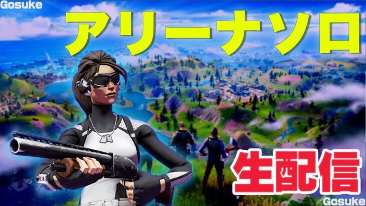 ソロアリーナ配信【フォートナイト／Fortnite】