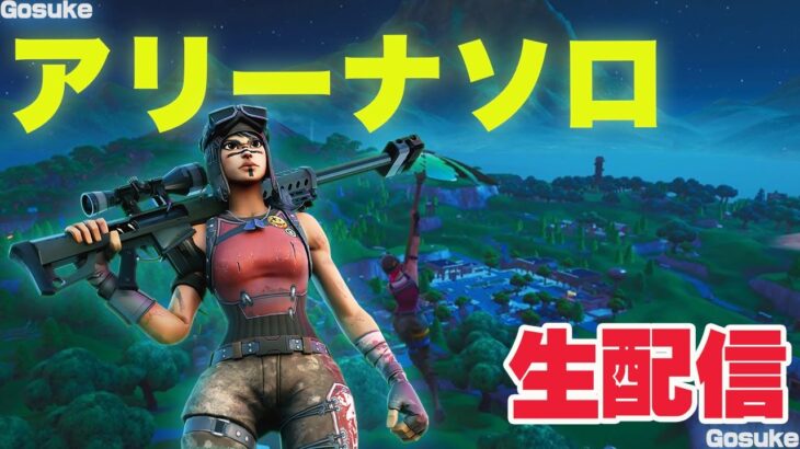 ソロアリーナ配信【フォートナイト／Fortnite】