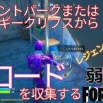 【クエスト攻略】プレザントパークまたはクラッギークリフスからレコードを収集する【フォートナイト/Fortnite】