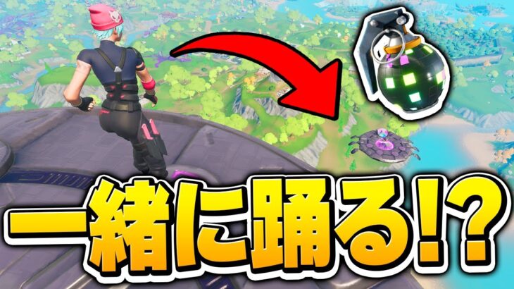 【衝撃の新事実】UFOにブギーボムを投げてみた結果…【フォートナイト/Fortnite】