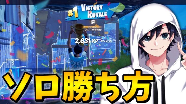 この動画見とけばソロのすべてが理解できます【Fortnite/フォートナイト】