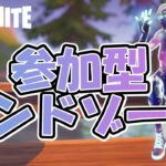 【Fortnite/フォートナイト】【神回】【参加型】終盤練習！”ソロ”エンドゾーンをやります！※概要欄要確認