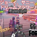 【クエスト攻略】ジョーイ、サニー、またはドリームフラワーと話す【フォートナイト/Fortnite】