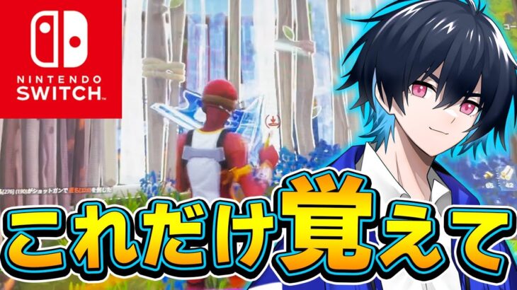 【コーチング】Switch勢でも明日からできる「超大事なこと」を言います。【フォートナイト/Fortnite】