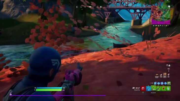 10 13 Fortnite フォートナイト ソロ キャプテン アメリカのスキンでビクロイしたい 背面ボタンアタッチメント11日目 Live配信 フォートナイト動画まとめ