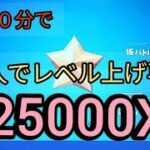 最速レベル上げ　1人用　バトルパス攻略　【フォートナイトシーズン8】約20分で大量XP入手　バトルスター