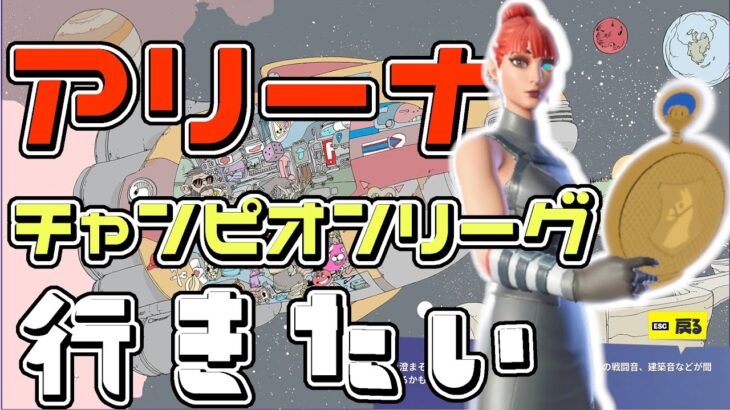 【フォートナイト】　［アリーナ］　ソロでチャンピオンリーグいきたい　4000ポイントからは芋らんと無理よ　【コル】