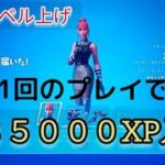 最速レベル上げ　バトルパス攻略【フォートナイトシーズン8】バトルスター入手