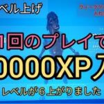 最速レベル上げ　1プレイで大量XP入手【フォートナイトシーズン8】バトルパス攻略　バトルスター