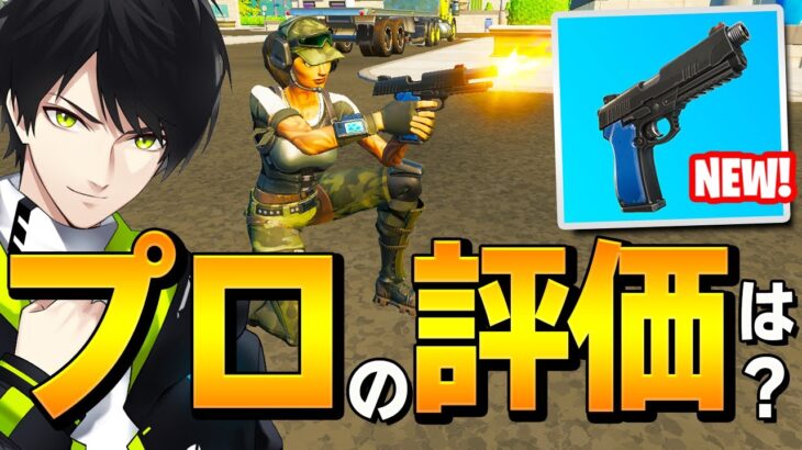 新武器「コンバットピストル」で「ダメージ１」の差を痛感するネフｗ【フォートナイト/Fortnite】