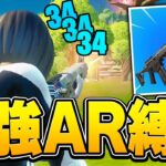 メイド服で「コンバットアサルト」を使いこなし、ゴリゴリ敵のHPを削っていく男【フォートナイト/Fortnite】