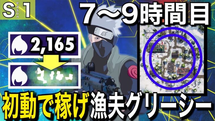 【初動で稼げ】10000ポイントいくまでソロアリーナを無限周回する男＃3「7〜9時間目」【フォートナイト／Fortnite】