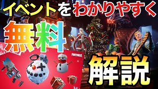 【フォートナイト/Fortnite】ウィンターフェスト2021到来！わかりやすく解説しながらソロ