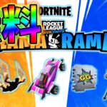 【無料】LLAMA-RAMAチャレンジ完全攻略!ロケットリーグサイドワイプ,ラマラマチャレンジ【チャプター3】【シーズン1】【フォートナイト】