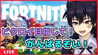 🔴フォートナイト　ソロ配信 ＃1【フォートナイト配信！】ビクロイ目指して頑張るぞ！