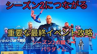 重要な最終イベント攻略【フォートナイト　チャプター3】シーズン2につながるイベント？