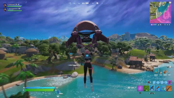 【FortNite】わんはぴさんとデュオ勝ちたいんや！〖1/25〗2勝目 簡易編集心を燃やせ編