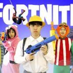 【実写版Fortnite】もしも小学生がフォートナイトの世界に入ったら