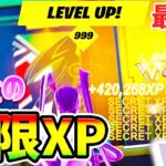 【無限XPバグ7選】完全放置でOK！最新最速・チート級のレベル上げバグマップ紹介【フォートナイト/Fortnite】【チャプター3 シーズン2 バグ 放置  スイッチ経験値稼ぎ】