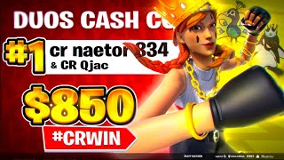 デュオキャッシュカップ決勝1位!!【フォートナイト / FORTNITE】