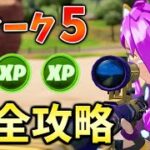 【レベル上げ】ウィーク5シーズンクエスト最速攻略！【シーズン2】【チャプター3】【フォートナイト】