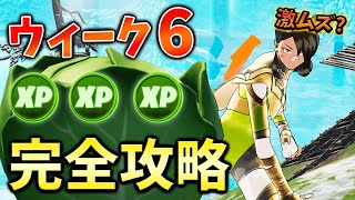 【レベル上げ】ウィーク6シーズンクエスト最速攻略！【シーズン2】【チャプター3】【フォートナイト】