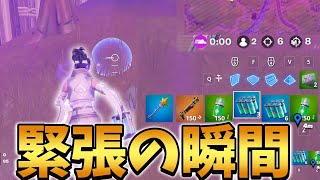 ビクロイまであと1歩、安置は締まりきって負けたら予選落ちの回復勝負！!【Fortnite/フォートナイト】