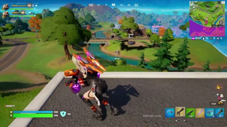 フォートナイト ライトセーバーでゼロビルドデュオやってみた チャプター3 シーズン2 Fortnite