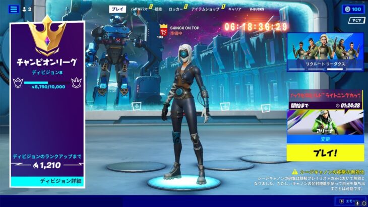 真右にクモがいて集中できないソロアリーナ【Fortnite/フォートナイト】