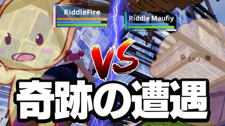 久しぶりのソロアリーナでまさかのRiddle対決!!【フォートナイト/Fortnite】