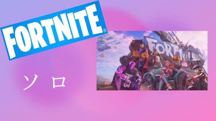 ソロの戦い！第三弾【フォートナイト/FORTNITE】