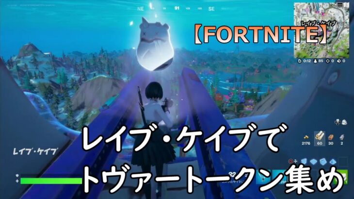 【FORTNITE】レイブ・ケイブでトヴァートークン集め≪クエスト攻略≫